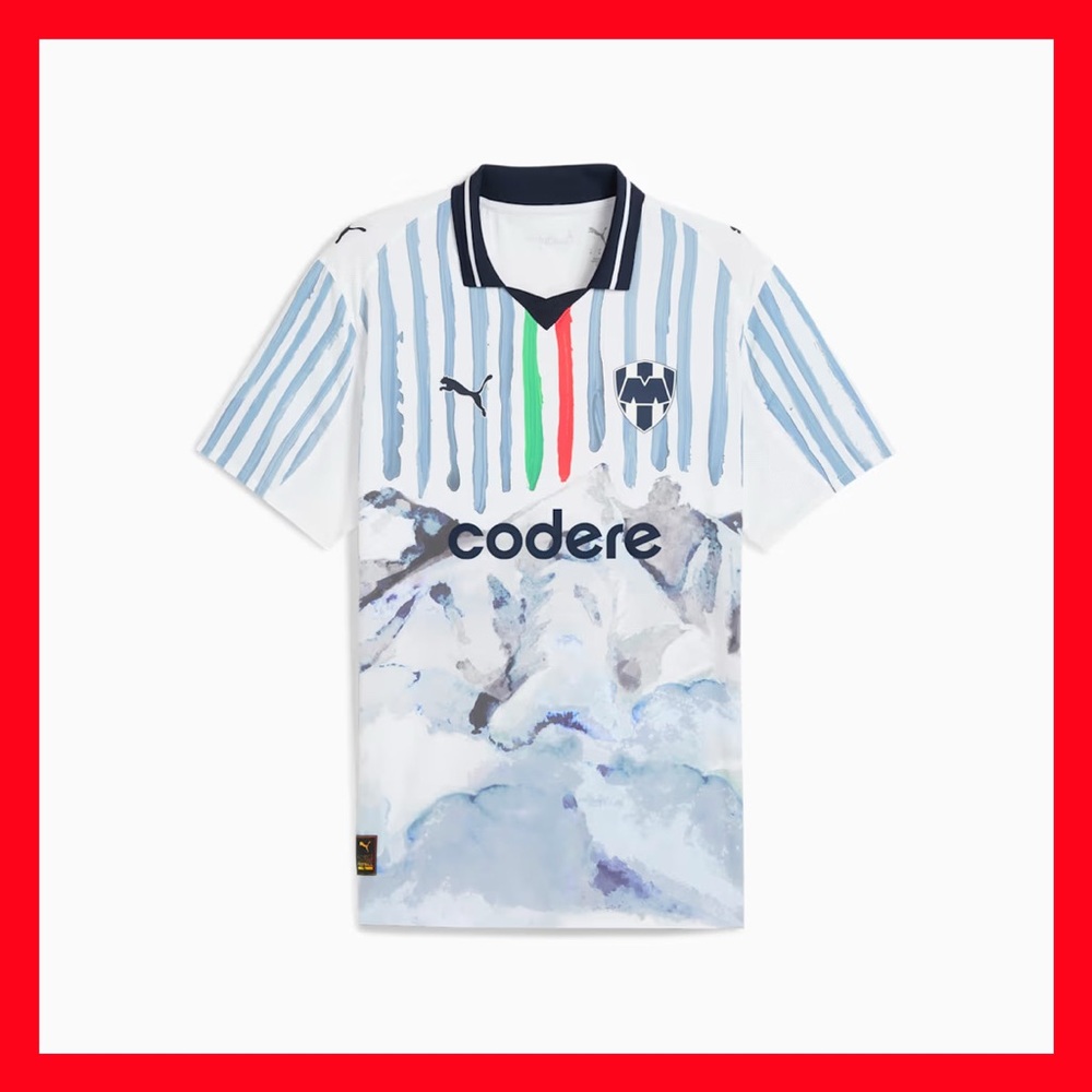 PUMA Kidsuper X Monterrey Authentic Collared Replica Jersey Mens Size